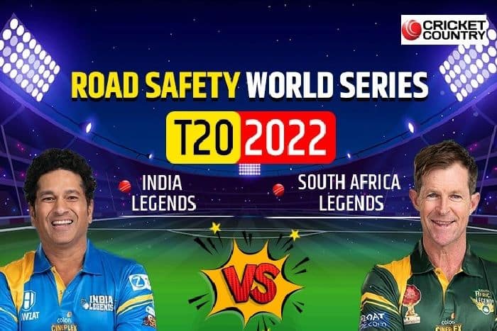 LIVE Road Safety Series: इंडियन लीजैंड्स बनाम साउथ अफ्रीका लीजैंड्स- अपडेट